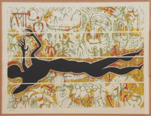 Raymond Hillary Andrews | Reclining Nude | Eclectica Print Gallery | Printmaking | Cape Town
